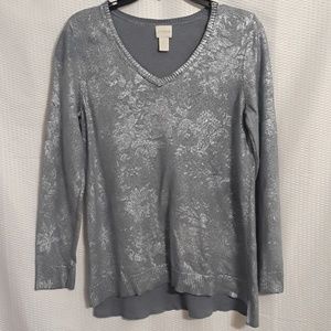 Chico silver top size 0